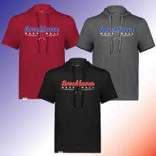 Brookhaven Baseball Short Sleeve Hoodie